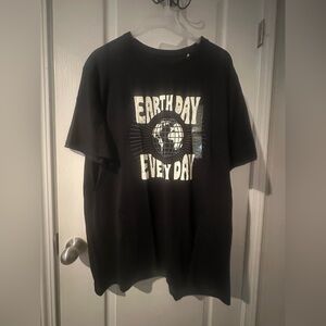 Dip Black Organic Cotton Tee 2XLT